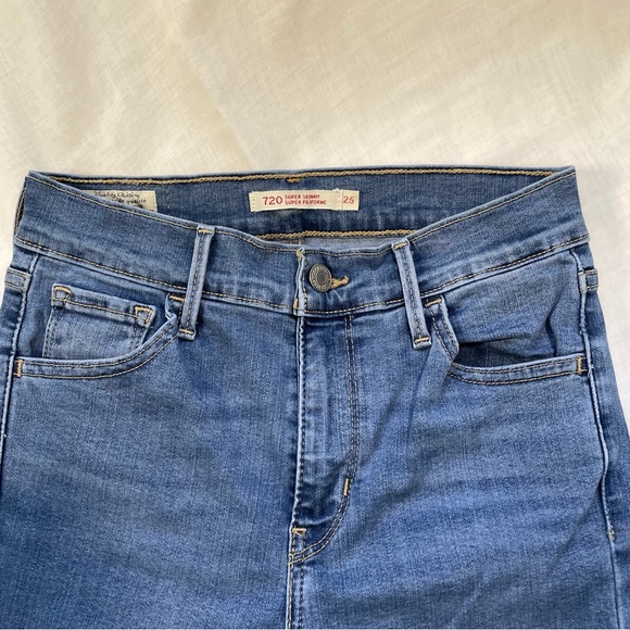 Levi’s Premium 720 Super Skinny Jeans w25 - Picture 2 of 5